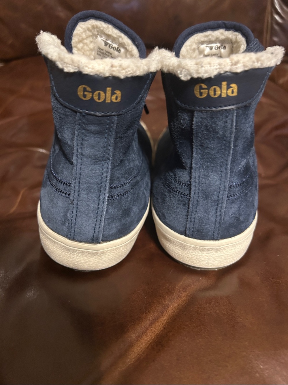 EUC Gola Nordic Suede High Top Sneaker Boot size 8 - Picture 5 of 8